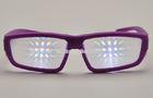 Promotional Plastic Diffraction Glasses With Clear Fireworks Film