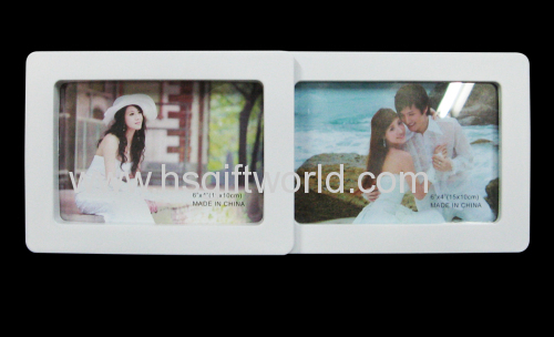 2 opening plastic injection photo frame No.QY0005
