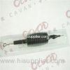 Black Rubber Grips With Needles / Disposable Tattoo Tubes Blister Packed