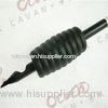 Black Plastic / Rubber Disposable Tattoo Tubes With EO Sterilization