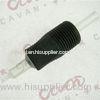Black Rubber Grips With Transparent Tubes / Disposable Tattoo Tubes