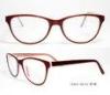 Ultra - Thin Acetate Optical Frames Demo Lens Optical Eyeglass Frames For Lady , Blue / Wine Color ,