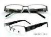 Trendy Comfortable Metal Optical Frames , Red / Blue Rectangular Eyeglass Frames For Men