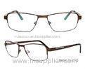 Fall Frame Titanium Optical Frames , Popular Oval Face Shape For Unisex