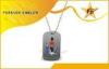 Engraved Personalised Dog Tags Stainless Steel With Die Struck For Men