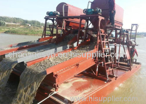 china dual jet suction gold dredger