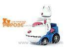 Cute Plastic Car Decoration Toys POPOBE Bear Eco-Friendly Limbs Head Rotatable