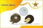 Metal Golf Hat Clip With Ball Marker Silkscreen Or Offset Printing