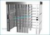 Security Mechanical Full Height Turnstiles Top Grade Traffic Pedestrian System