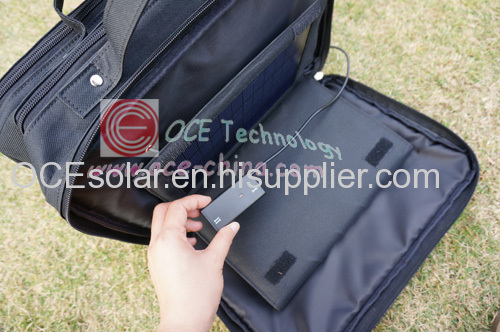 Portable Hand Solar Charger Pack Bag With 20 watt Solar Panel