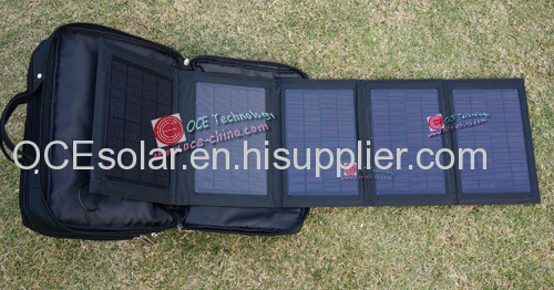 Portable Hand Solar Charger Pack Bag With 20 watt Solar Panel