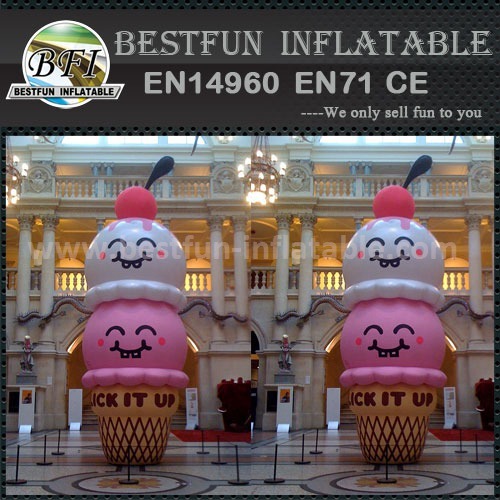 Vivid image ice cream advertising inflatables