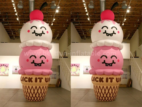 Vivid image ice cream advertising inflatables