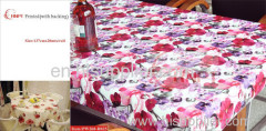 RNPT Printed Table Cloth with woven backing