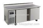 346L Double Door Commercial Undercounter Refrigerator With Backrer , 1500x800x800