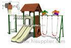 Toddlers Outdoor Plastic Steel Playground Swing Sets Kit for Amusement Park