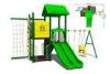 Childrens Commercial Plastic Steel Playground Swing Sets Kit for Amusement Park