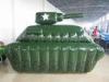 Airtight Inflatable Tank Military Paintball Bunker for paintball games