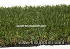 Landscape Synthetic Artificial Grass Four Colors U Shape Curly