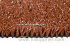 Commercial Red Polypropylene Artificial Grasses For Landscaping 6600Dtex