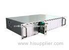 2 U Rack mounted Fiber Optic Media Converter with 19 inch 16port Media Converter Chassis