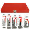 Thread repair kits with M5, M6, M8, M10, M12