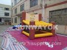 Yellow Inflatable Sports Games For Promotion , Inflatable Kids Games Rentals