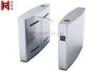 Silver Bi-direction Flap Barrier Gate With Counter Function