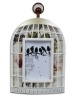 Plastic injection birdcage photo frame No.70007