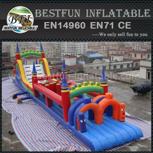 Factory outlet inflatable obstacle course for sale