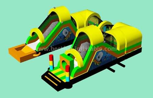 Double Tube Inflatable Obstacle Courses