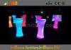 Glowing Cocktail Table LED Lighting Furniture For Outdoor / Indoor