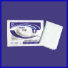 Disposable bed sheet with elastic