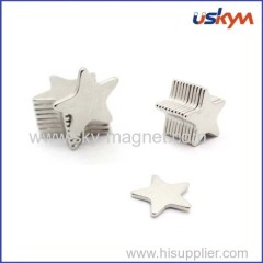 Star permanent neodymium magnet