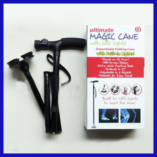 Foldable and Adjustable magic cane