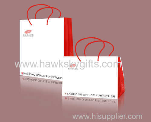 New Design luxury shopping bags paper gift bag with customized logo printing paper hand bag wholesale