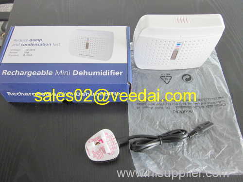 Reusable Mini Home Dehumidifier for rainy season 2pcs twin packing