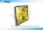 Digital 15 Inch High Definition Sunlight Viewable Monitor With 160 / 140 Viewing Angle