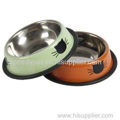 Best-selling product stainless steel cat bowls