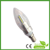LED Candle Light 4W E14 with Silver Aluminum Housing