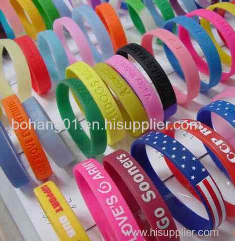 silicone wristband silicone keychain