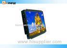 17'' Embedded mount Open Frame LCD Display IR Touchscreen For Industrial