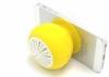 yellow portable Mini Suction Bluetooth Speakers CSR BC6 Chipset for Car Drivers