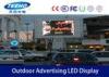 CE 1R1G1B SMD Street Outdoor Advertising LED Display 7000 nits , 10mm LED Display