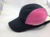 Blank Short Brim Dry Fit Mesh Running Hats 4 Panel Reflective Piping Trim For Sport