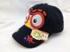 5 Panel Unstructured Baby Baseball Cap with Cartoon Applique Embroidery