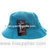 Adult Blank Terry Cotton Bucket Hat Flat Top for Custom Embroidery
