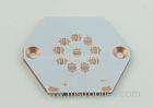 Iron Alloy High Thermal Conductivity PCB Copper Base 400W , White or Customized