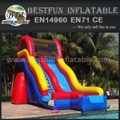 China high quality Inflatable pool slide for summer
