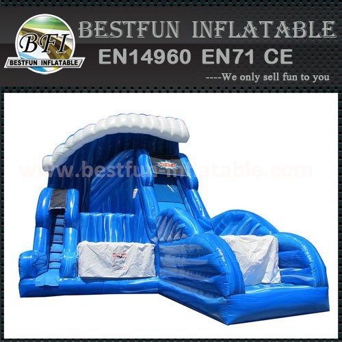 Jumper vertical rush high speedy inflatable slide